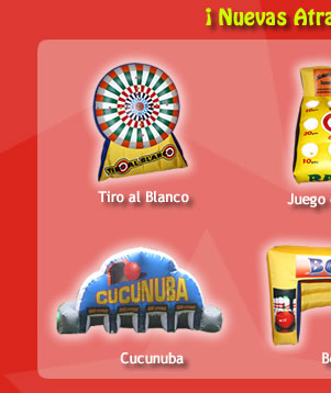 Ferias, juegos y concursos. Decoracion, shows y refrigerios.